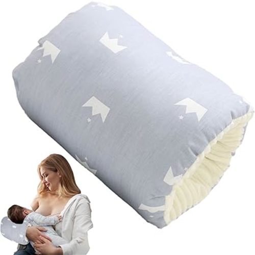 Baby Nursing Arm Breastfeeding Pillow, Breast Feeding Pillows for Babies, Bottle Feeding Travel Pillows for Newborn