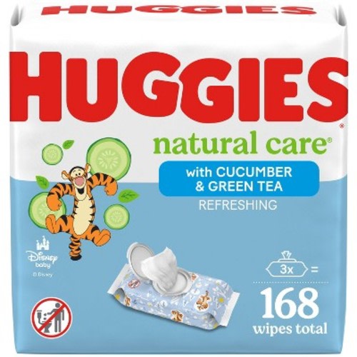 Huggies Natural Care Refreshing Scented Baby Wipes - 168ct/3pk