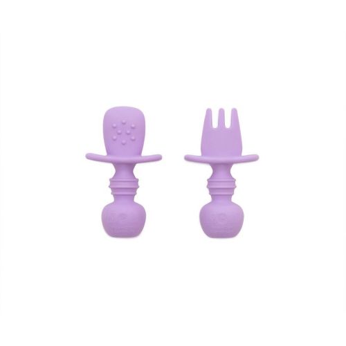 Bumkins Silicone Chewtensils, Color: Lavender