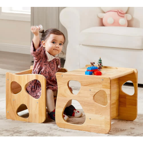 Montessori Toddler Table and Chair Set – VINTAGS LTD