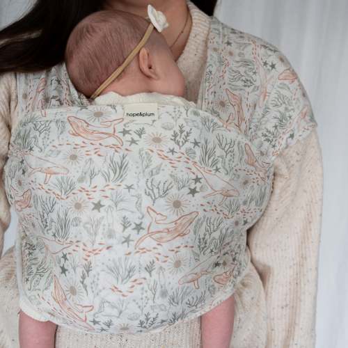 Cove Baby Wrap - Ocean Wrap Carrier | hope&plum
