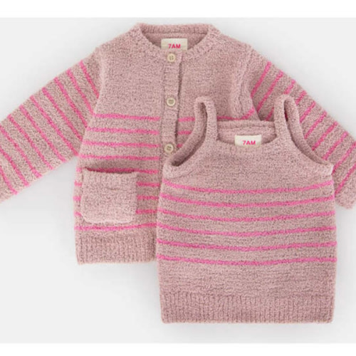 Camisole & Cardigan Set - Fuzzy