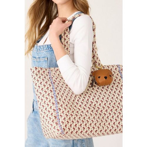 Vera Bradley Quilted Cotton Hathaway Tote Bag