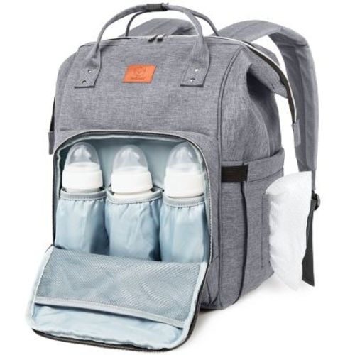 KeaBabies Original Diaper Bag Backpack, Multi Functional, Water-resistant, Large Baby Bags for Girls, Boys