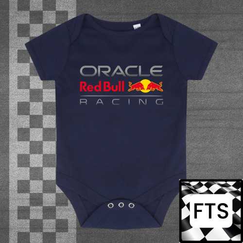 RedBull F1 Baby Bodygrow F1 Red Bull Baby Bodysuit Formula One Baby Clothes Red Bull F1  Bodysuit