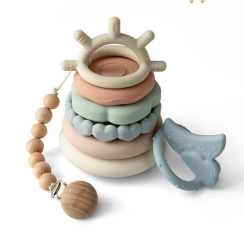 Stacking Teething Rings