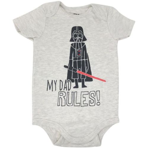 Star Wars Infant Baby Boys Bodysuit White 12 Months