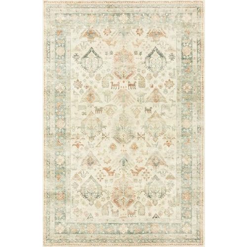 Loloi II Rosette Beige/Multi 7'-6" x 9'-6" Area Rug