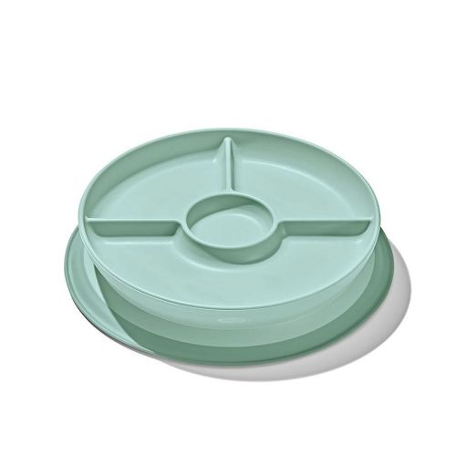 OXO Tot Stick & Stay Suction Divided Plate