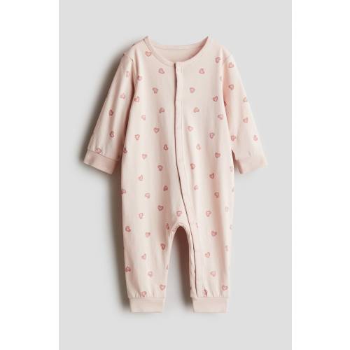 PATTERNED PAJAMA JUMPSUIT