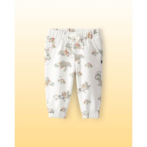 Baby Disney© Winnie the Pooh French Terry Joggers - White - OshKosh B'gosh | Carter's