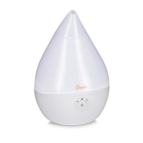 Crane USA TV209644 WHT Humidifier, 0.5 gallon - White
