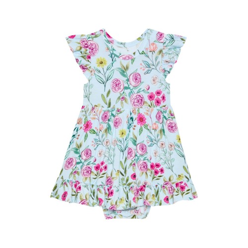 Tasha Short Sleeve Skirted Bodysuit