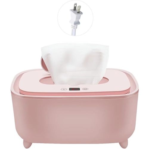 Wipe Warmer - 2025 New Premium Baby Wet Wipes Dispenser, Baby Wipe Warmer for Home Use - Essential Calentador De Wipes para Bebes - Travel Friendly with Direct Plug-in Power Supply