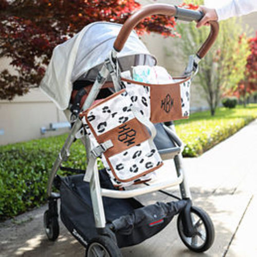 Monogrammed Stroller Caddy