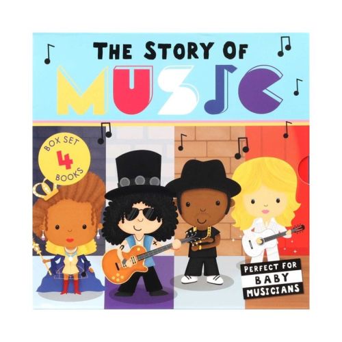 The Story Of Music: Four-book Boxed Set - (board Book)