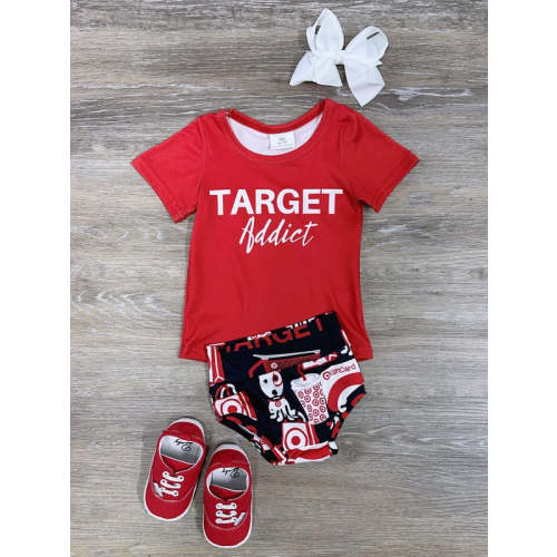 Target Addict Baby Top & Bummies Outfit