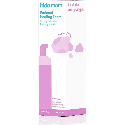 Frida Mom Perineal Medicated Witch Hazel Healing Foam for Postpartum Care | Relieves Pain and Reduces Swelling for Perineal Area | 5 oz Bottle