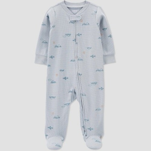 Carter's Just One You®️ Baby Boys' Mountains Footed Pajama - Blue, Size: Newborn