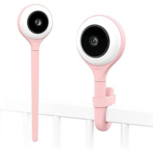 Lollipop Baby Monitor with True Crying Detection (Cotton Candy) - Smart WiFi Baby Camera - Camera with Video, Audio and Sleep Tracking