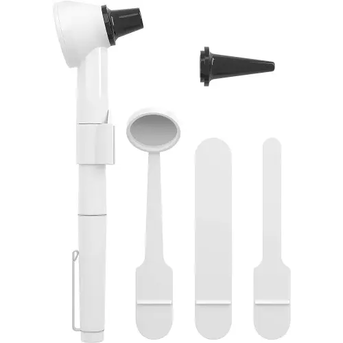 Ezy Dose Kids Medi Scope Kit | 7-in-1 Tool for Eyes, Ears, Nose and Throat | Otoscope | Check for Ear Infection, Sore Throat at Home | For Kids and Adults