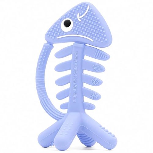 3 in 1 Infant Toys, Baby Teething Toys 3–6 6–12 Months, Teethers for Babies 0–3–6–12 Months for Teething Relief, Baby Gift, Baby Teether Toys, Silicone Sensory Toys,USA Patent Pending, Fish Turquoise