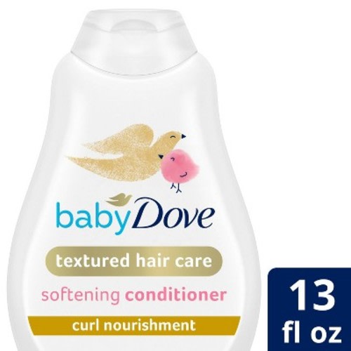 Baby Dove Curl Nourishment Textured Hair Care Softening Conditioner - 13 fl oz