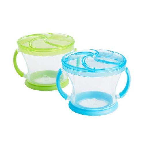 Munchkin Snack Catcher - 2pk - Blue/green