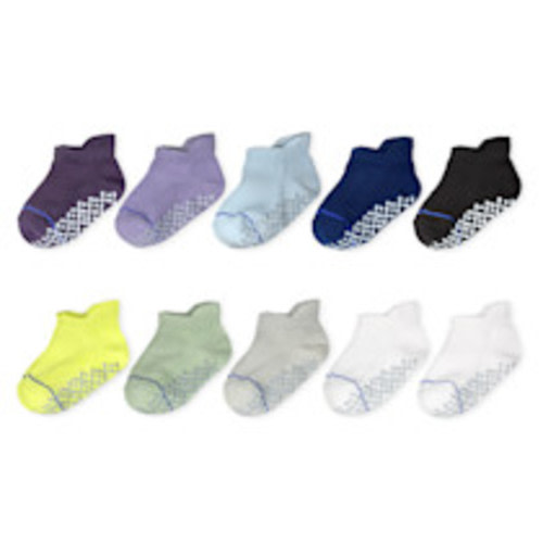 GoldBug Tiny Treads Grip Socks - Cool