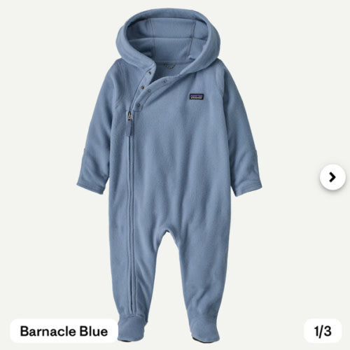Patagonia Infant Micro D® Fleece Bunting