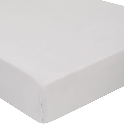 TILLYOU Fitted Crib Sheet Set Super Soft Toddler Bed Sheets for Standard Crib and Toddler Mattresses, 28"x52"x8"
