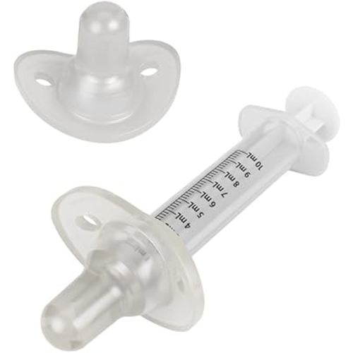 EZY DOSE Medicine Dispenser & Liquid Oral Syringe, Safe & Easy to Use, Precise Dosage for Distribution of Medication, Ideal for Liquids, Clear and Easy to Read Measurements, BPA-Free, Made in the USA