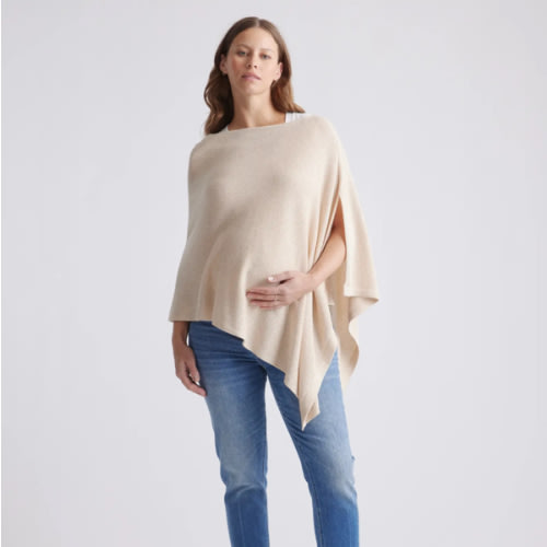 Lightweight Cotton Cashmere Nursing Shawl