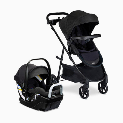 Britax Willow Brook S+ Travel System - Raven Black