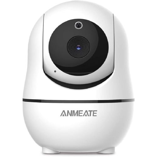 ANMEATE Baby Monitor with Camera and Audio -3.5 inch Large LCD Display, Remote Pan& Tilt &Zoom Camera, Two-Way Audio,Temperature Monitoring, Lullabies, Night Vision, 960ft Long Range (add Camera)