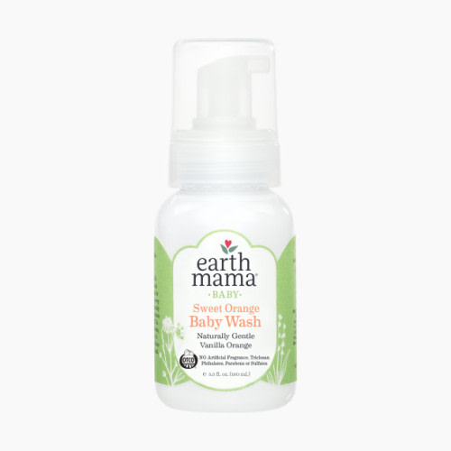 Earth Mama Sweet Orange Baby Wash - Sweet Orange, 5.3 oz