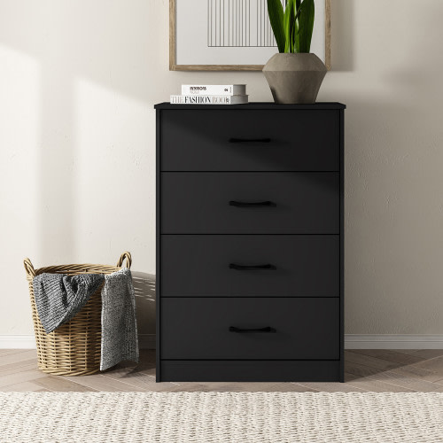Mainstays Ardent 4 Drawer Dresser, Black