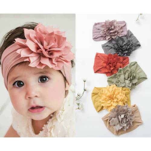 Baby Bow Headband, Baby Girl Headbands, Big Bow Baby Headband, Girls Hair Bows, Baby Turban, Newborn Headband, Toddler Head Wraps, DHALIA
