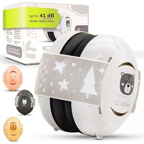 Schallwerk ® Mini+ Baby Ear Muffs – Infant Noise Cancelling Headphones, Toddler Ear Protection, Baby Headphones for Noise