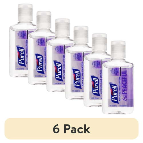 (6 pack) PURELL® Hand Sanitizer Gel, Various Scents, Travel Size Bottle, 1 oz, 1 Count (Adult)