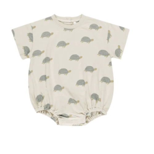 Relaxed Bubble Romper, Sea Turtles | Magpies Paducah