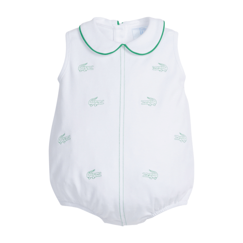 Embroidered Peter Pan Bubble Alligator