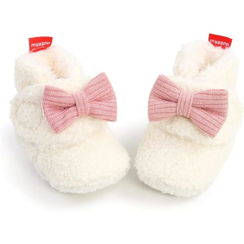 Ohwawadi Infant Baby Slippers Girls Boys Booties Warm Baby Socks Shoes Newborn Crib Shoes Baby Footwear Prewalkers