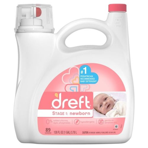 Dreft Stage 1: Newborn Liquid Laundry Detergent