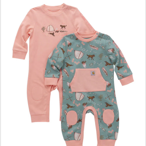 Girls' Long-Sleeve Coverall 2PC Set (Infant) | New Clothing & Accessories | Carhartt