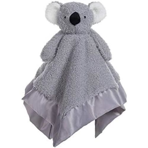 Apricot Lamb Stuffed Animals Soft Security Blanket Gray Koala Infant Nursery Character Blanket Luxury Snuggler Plush(Gray Koala, 14 Inches)