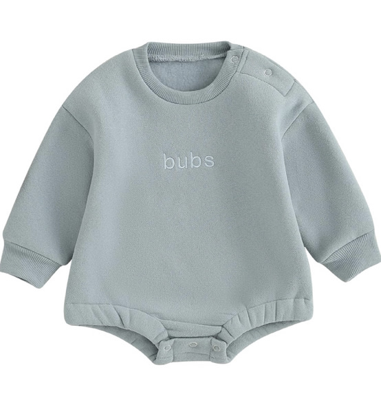 VISGOGO Newborn Infant Baby Boy Oversized Romper Sweater Bodysuits Coming Home Outfit Neutral Clothes
