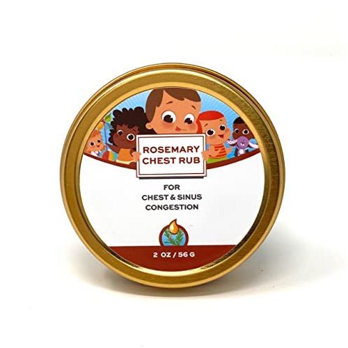 Punkin Butt Baby Respiratory Rub with Rosemary | Soothing Vapor Helps Relieve Chest Congestion | All Natural with Organic Chamomile and Mullein Safe for Infants | 2 oz