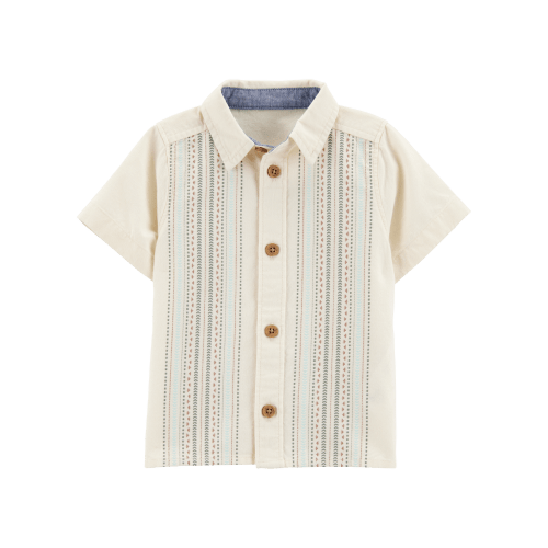 Baby Geometric Print Button-Front Shirt - OshKosh | Carter's