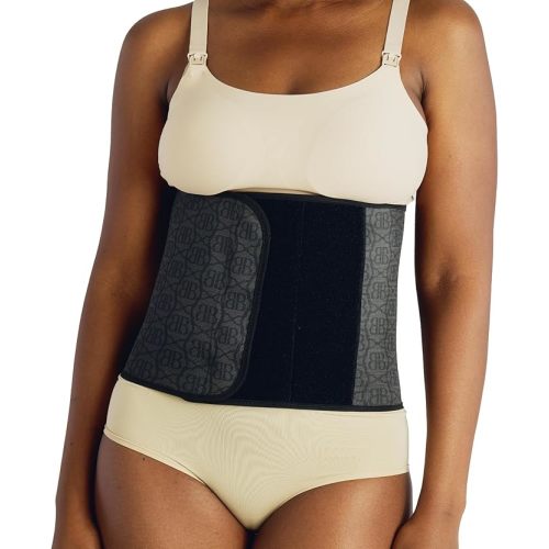 Belly Bandit Original Postpartum Belly Wrap - Adjustable Compression Abdominal Binder for Recovery - Supports Core, Waist, Back After Childbirth - Eases Discomfort, Promotes Movement